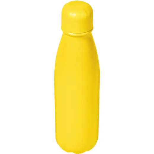 Altitude Nevaeh Aluminium Water Bottle Yellow Closed